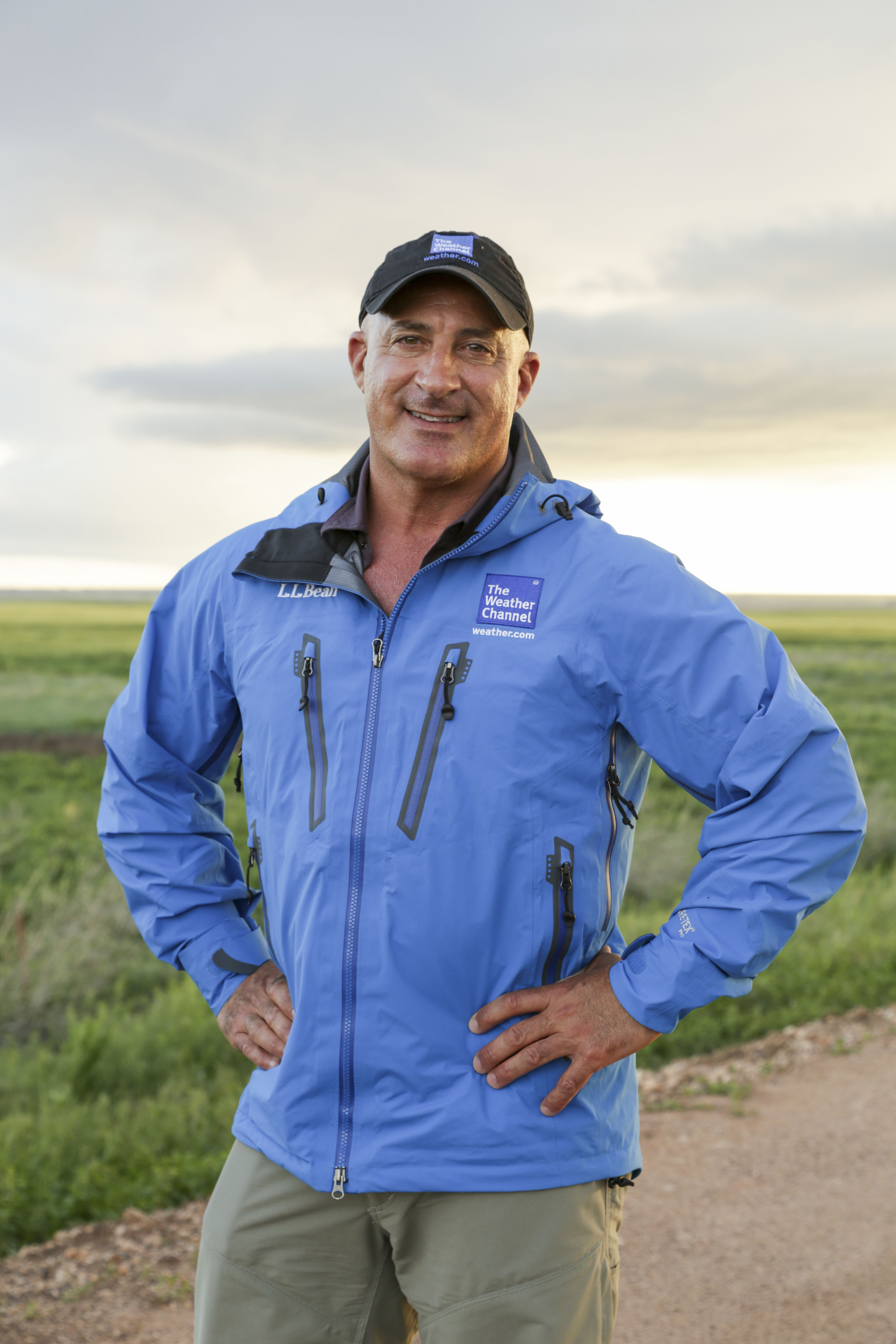 Weather channel online jacket with logo